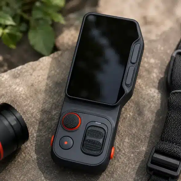 Portable AI Voice Recorder with Touch Screen and Real Time Audio Transcription